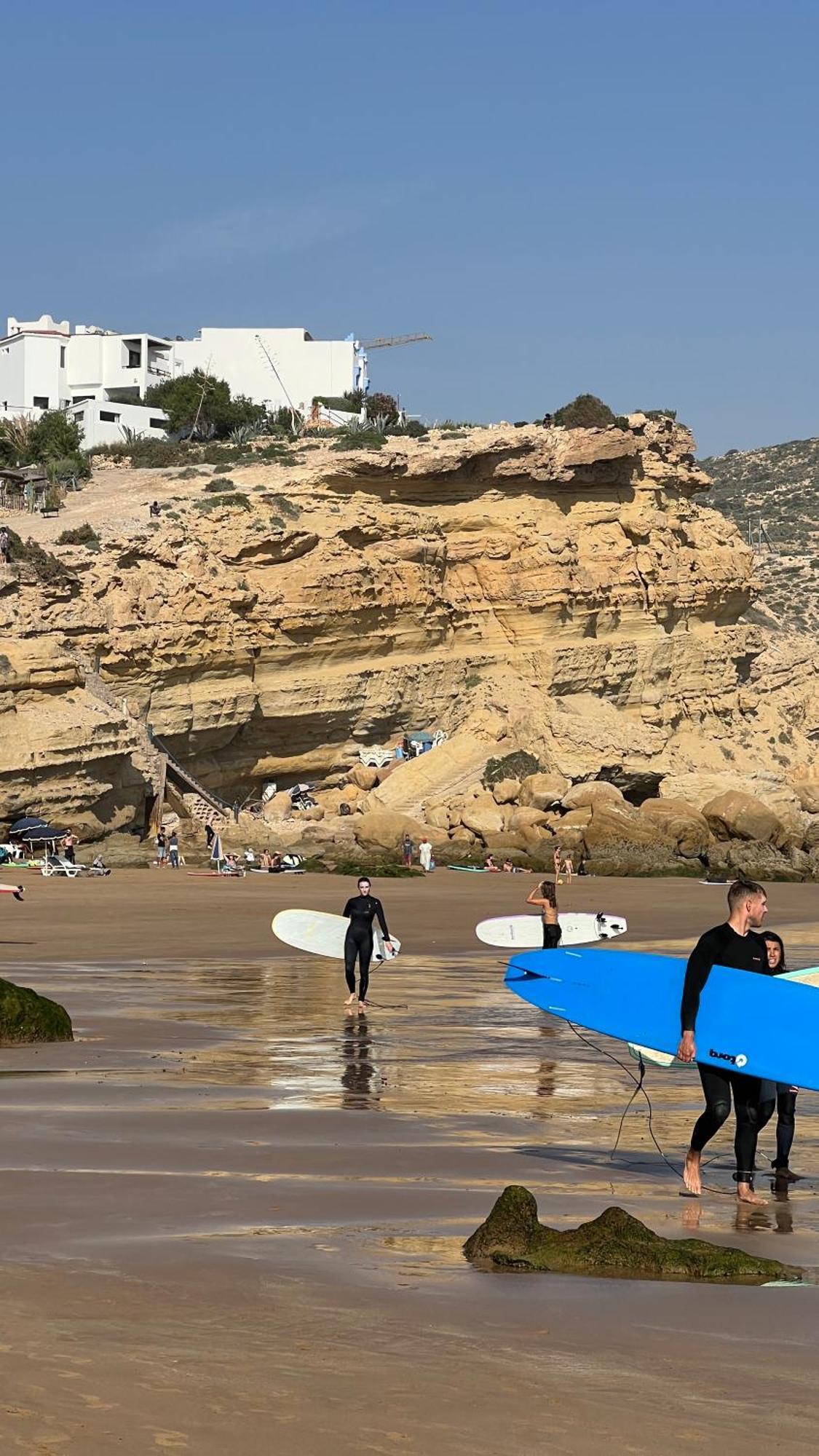 Ocean Waves Guest House Imsouane Bagian luar foto